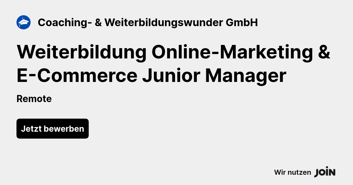 Coaching- & Weiterbildungswunder GmbH logo