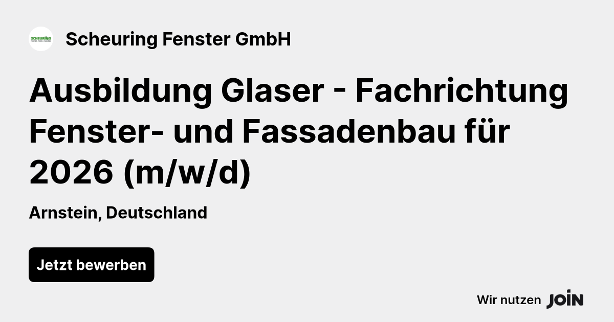Scheuring Fenster GmbH logo