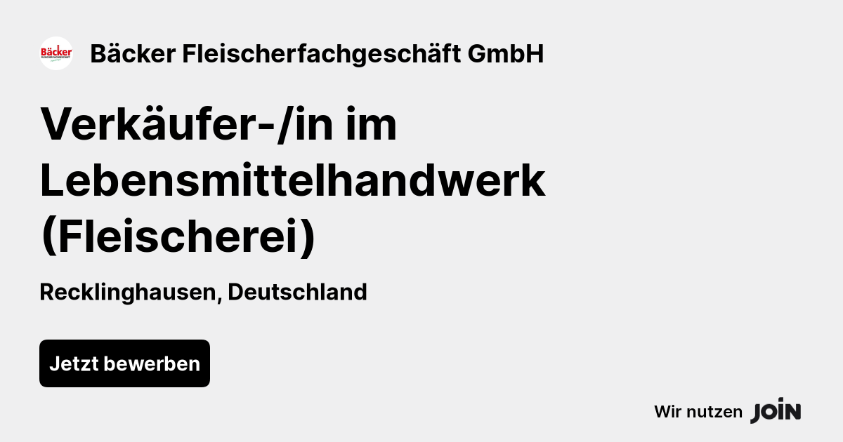 Bäcker Fleischerfachgeschäft GmbH logo