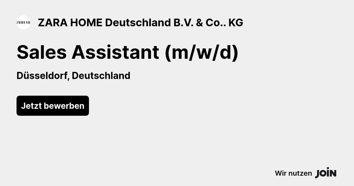 ZARA HOME Deutschland B.V. & Co.. KG logo
