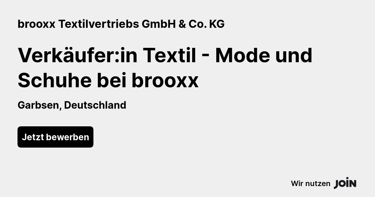 brooxx Textilvertriebs GmbH & Co. KG logo