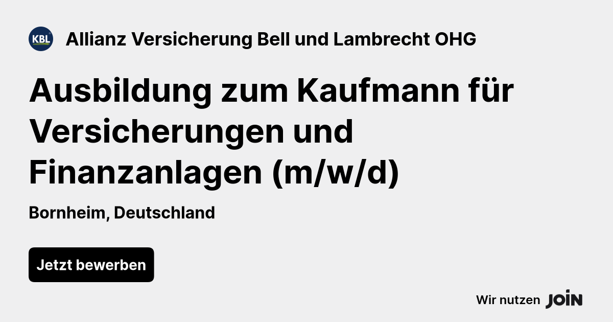 Allianz Versicherung Bell und Lambrecht OHG logo