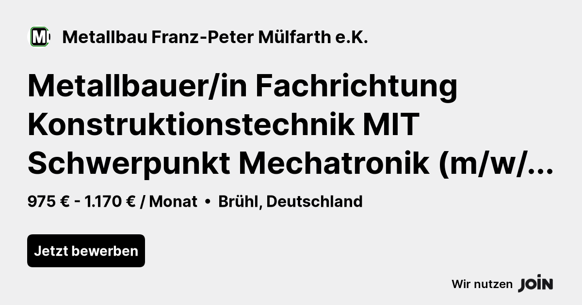 Metallbau Franz-Peter Mülfarth e.K. logo
