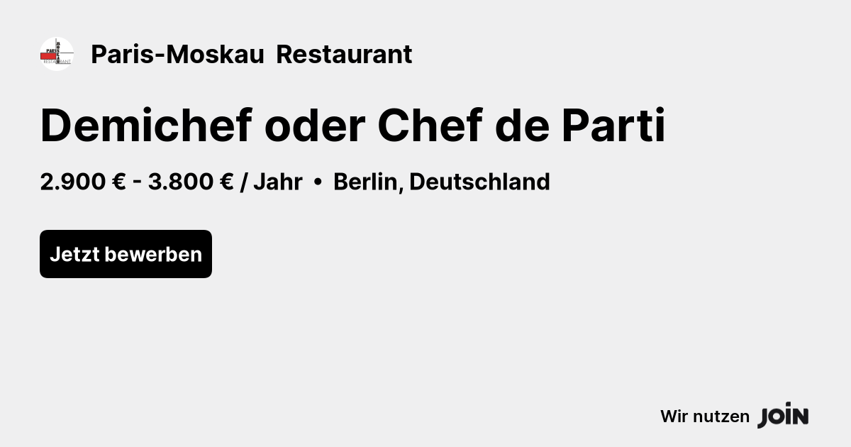Paris-Moskau  Restaurant logo