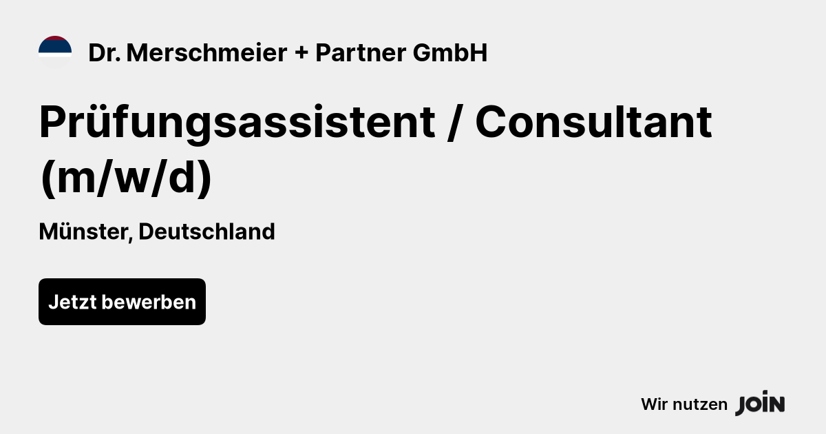 Dr. Merschmeier + Partner GmbH logo