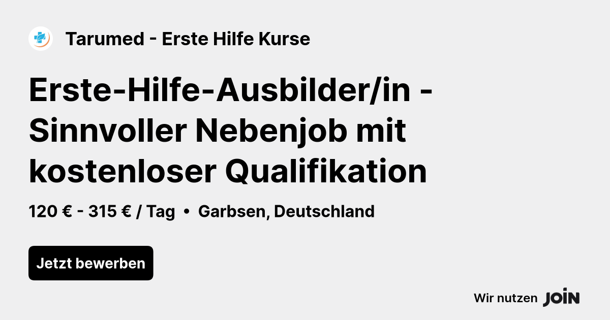 Tarumed - Erste Hilfe Kurse logo