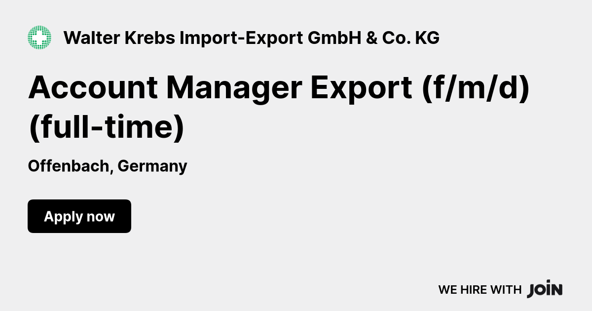 Walter Krebs Import-Export GmbH & Co. KG logo