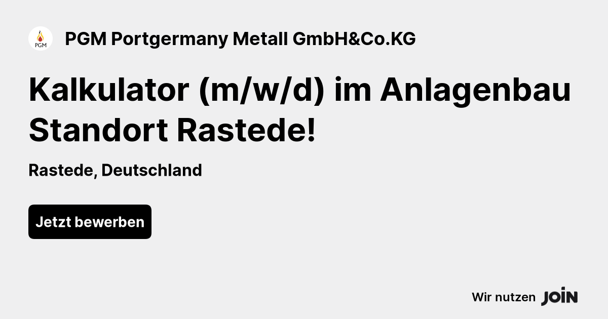 PGM Portgermany Metall GmbH&Co.KG logo