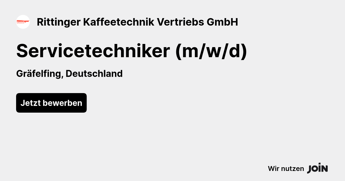 Rittinger Kaffeetechnik Vertriebs GmbH logo
