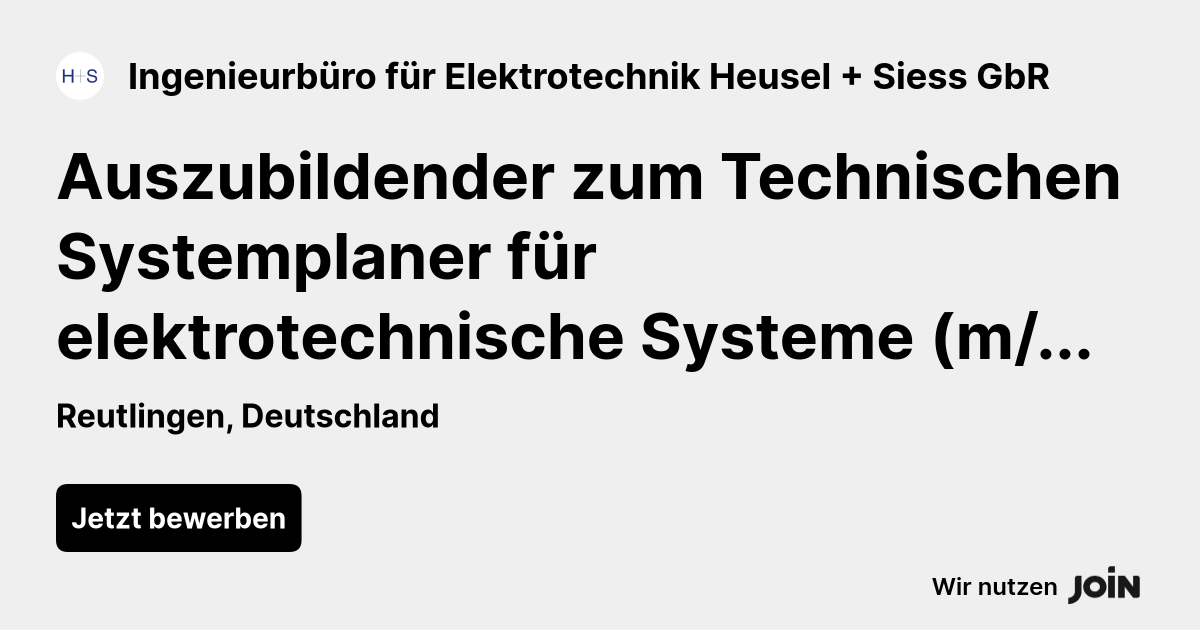 Ingenieurbüro für Elektrotechnik Heusel + Siess GbR logo