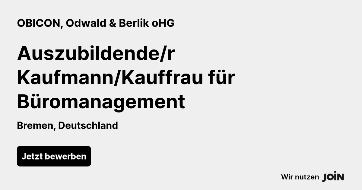 OBICON, Odwald & Berlik oHG logo