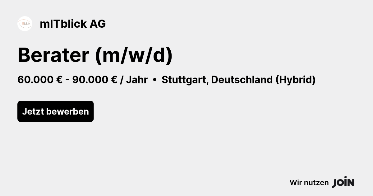 mITblick AG logo