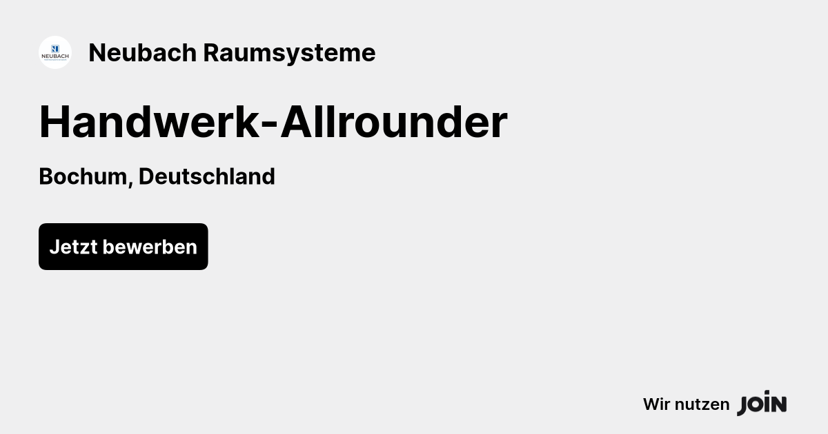 Neubach Raumsysteme logo