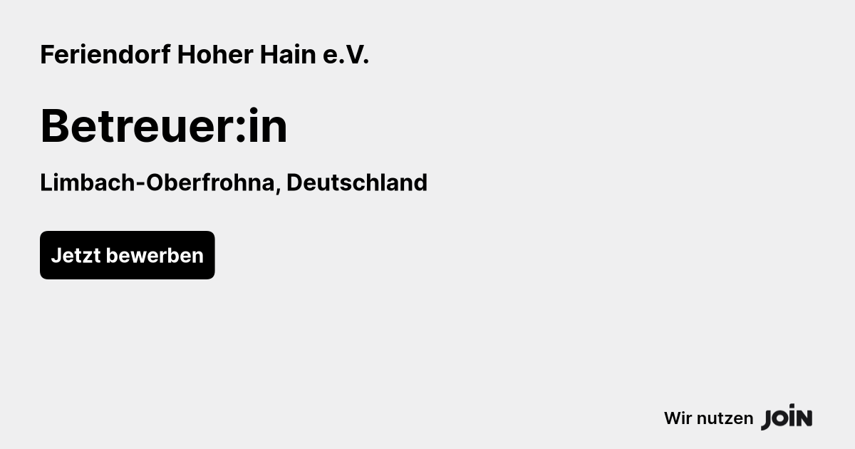 Feriendorf Hoher Hain e.V. logo