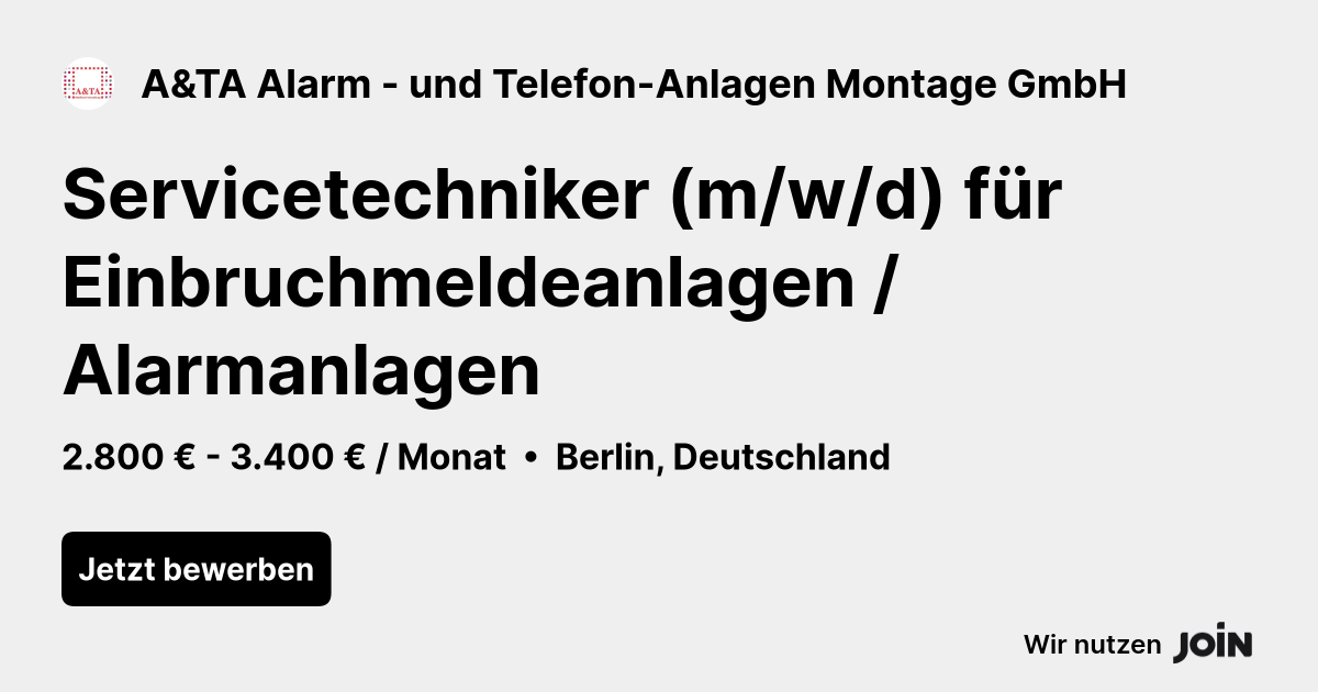 A&TA Alarm - und Telefon-Anlagen Montage GmbH logo