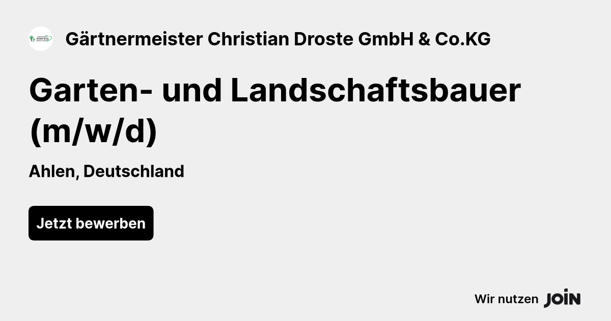 Gärtnermeister Christian Droste GmbH & Co.KG logo