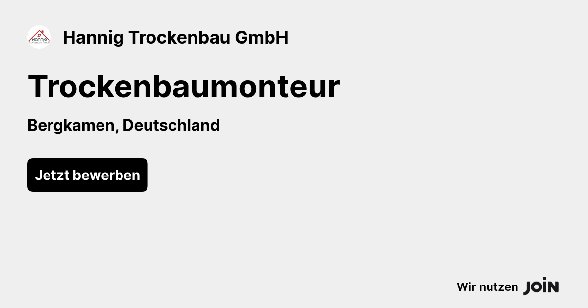 Hannig Trockenbau GmbH logo