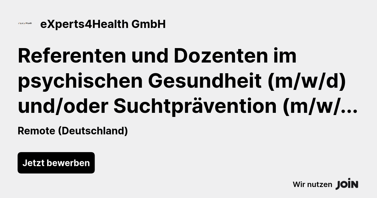 eXperts4Health GmbH logo
