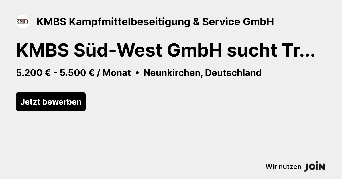 KMBS Kampfmittelbeseitigung & Service GmbH logo