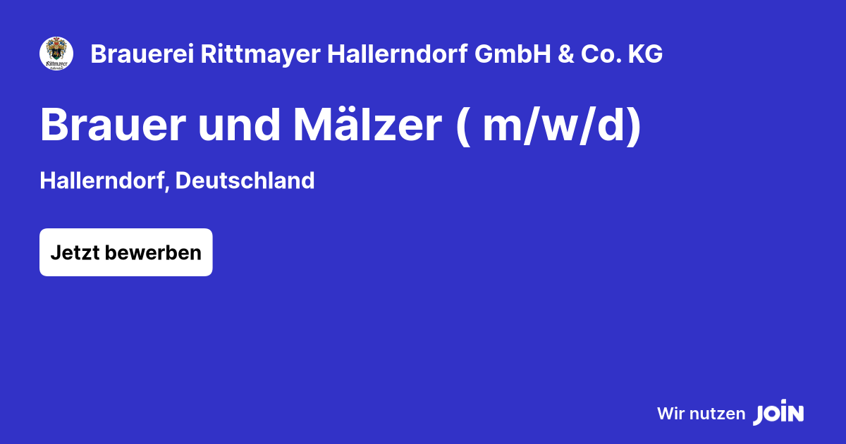 Brauerei Rittmayer Hallerndorf GmbH & Co. KG logo