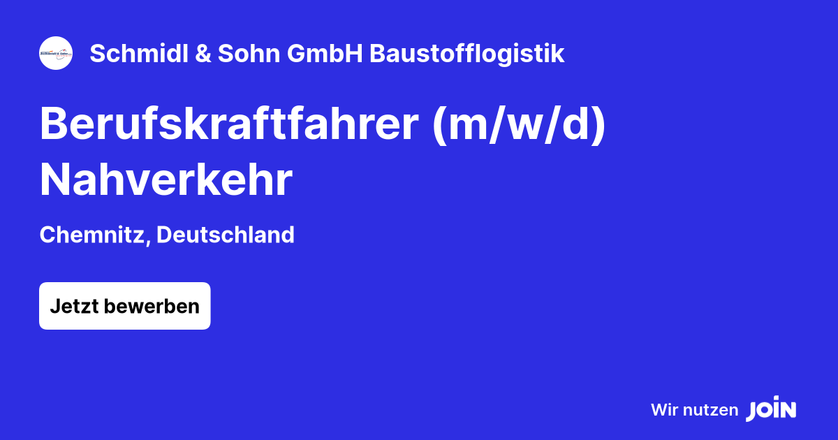 Schmidl & Sohn GmbH Baustofflogistik logo
