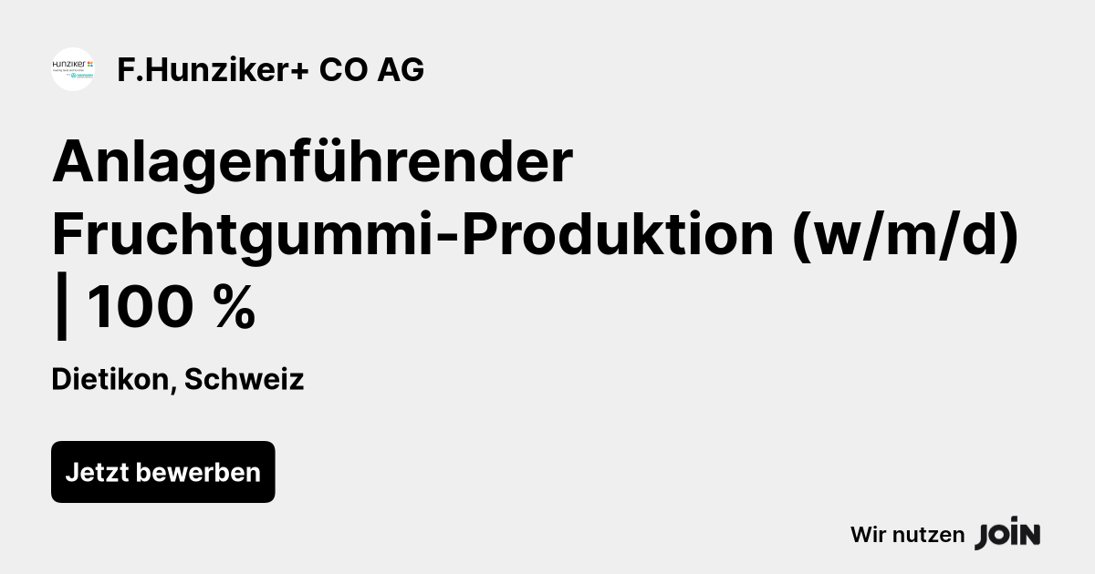 F.Hunziker+ CO AG logo