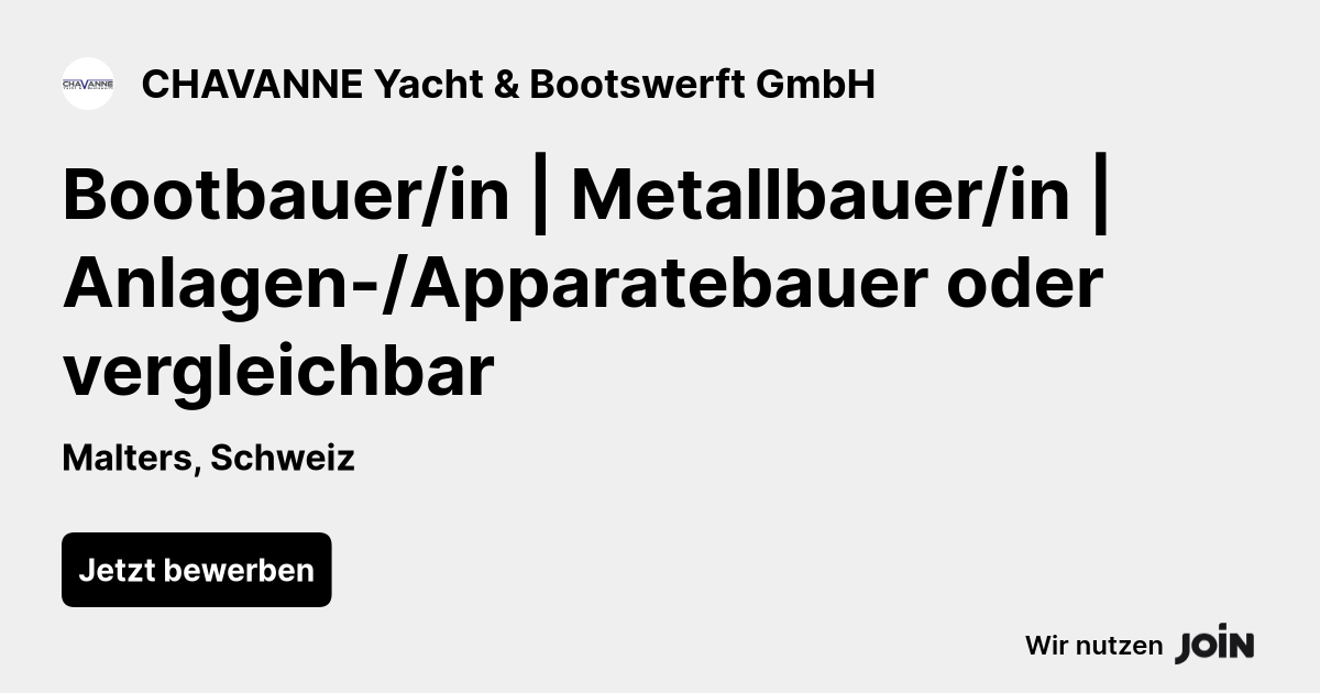 CHAVANNE Yacht & Bootswerft GmbH logo