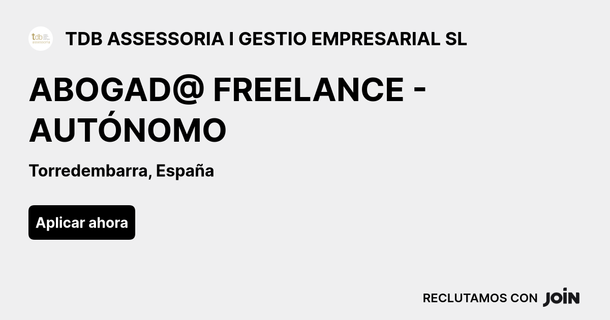 TDB ASSESSORIA I GESTIO EMPRESARIAL SL logo