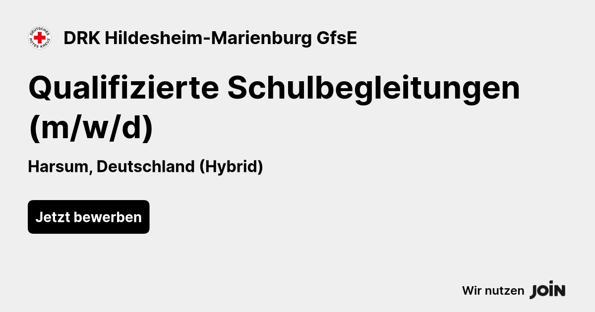 DRK Hildesheim-Marienburg GfsE logo