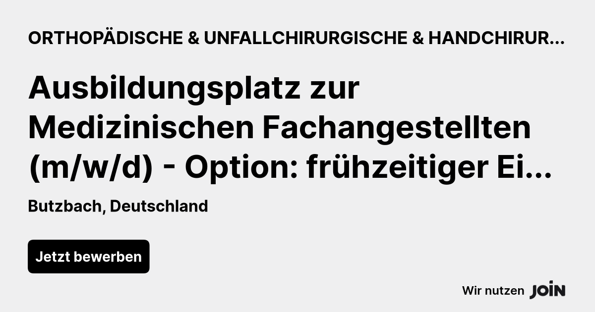 ORTHOPÄDISCHE & UNFALLCHIRURGISCHE & HANDCHIRURGISCHE GEMEINSCHAFTSPRAXIS BUTZBACH logo