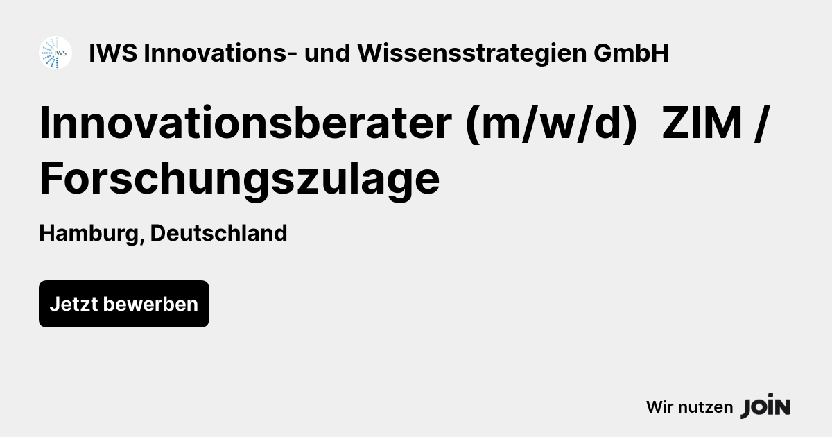 IWS Innovations- und Wissensstrategien GmbH logo