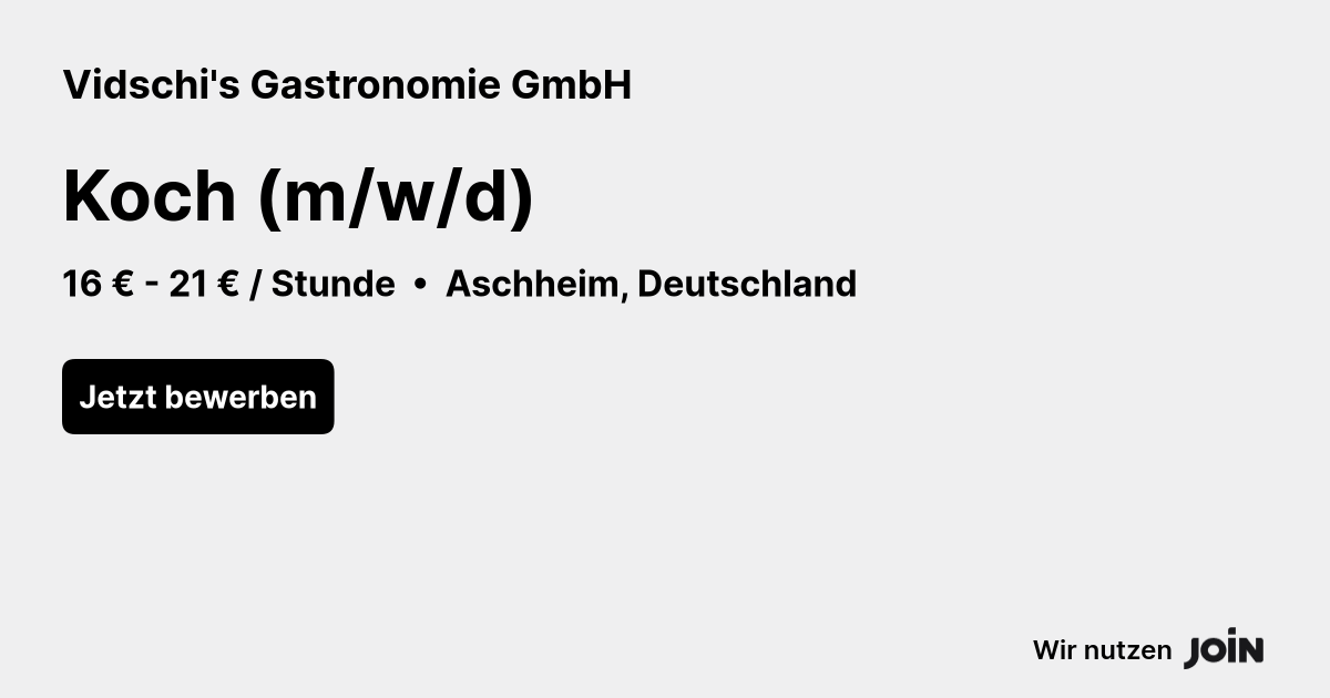 Vidschi's Gastronomie GmbH logo