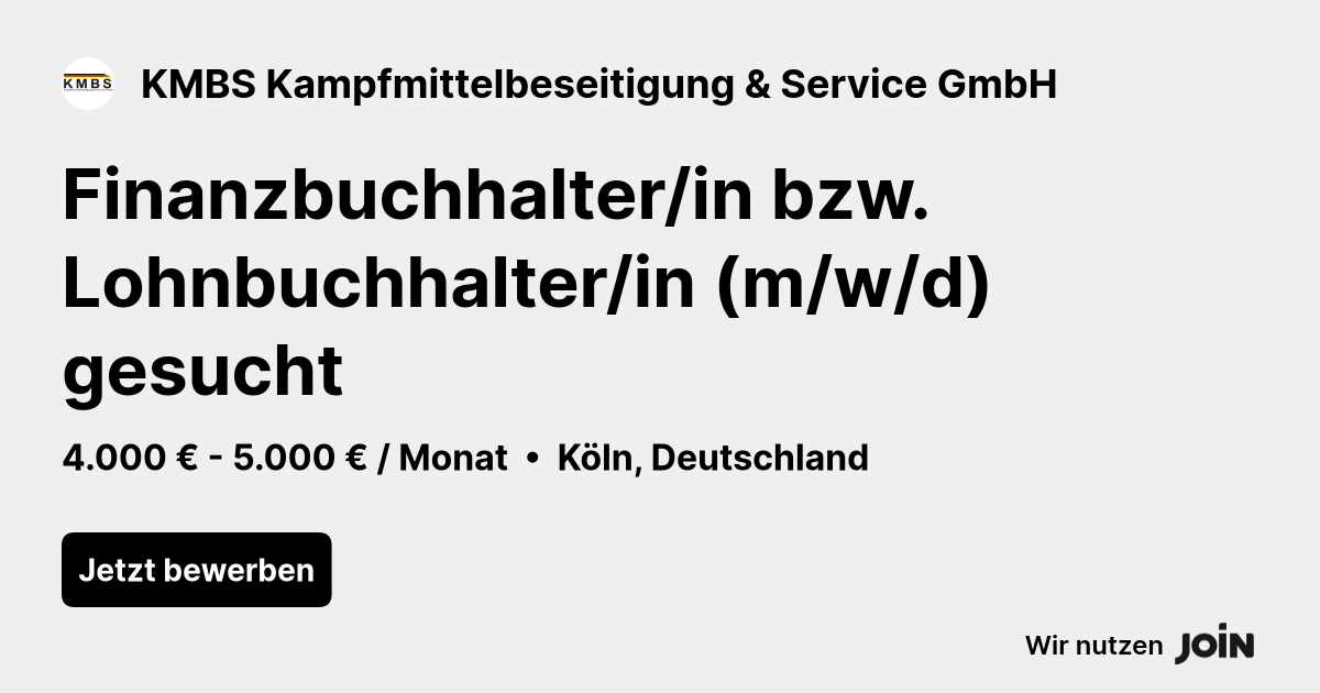 KMBS Kampfmittelbeseitigung & Service GmbH logo