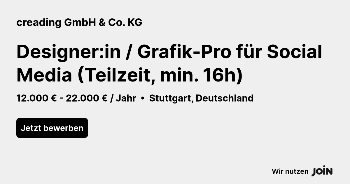 creading GmbH & Co. KG logo