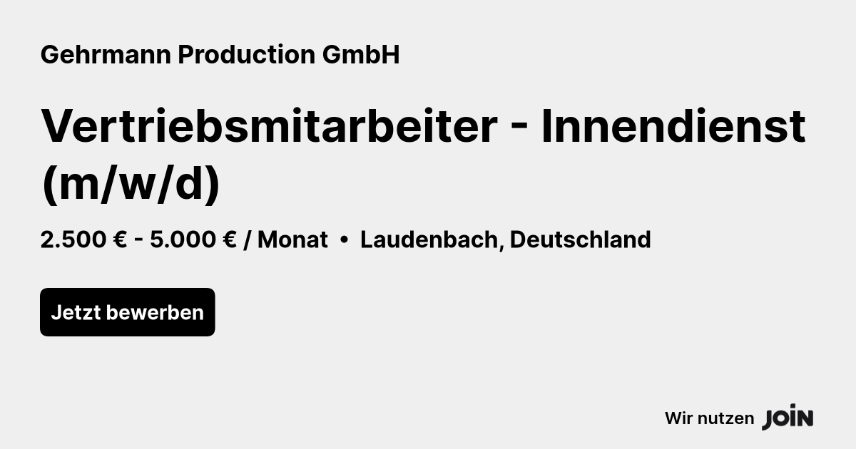 Gehrmann Production GmbH logo