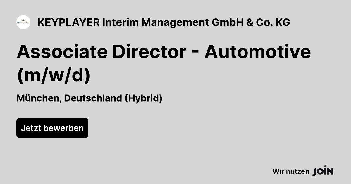 KEYPLAYER Interim Management GmbH & Co. KG logo