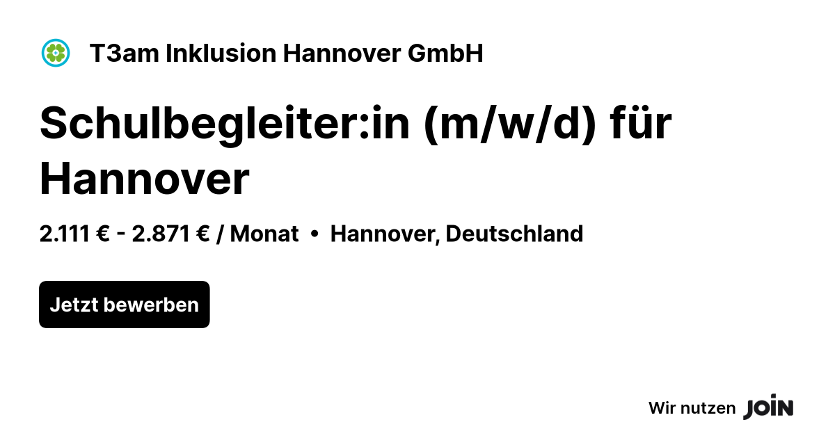 T3am Inklusion Hannover GmbH logo