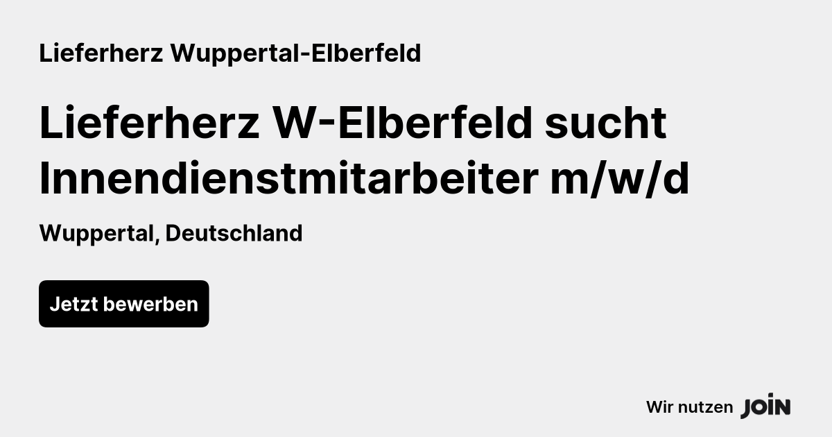 Lieferherz Wuppertal-Elberfeld logo