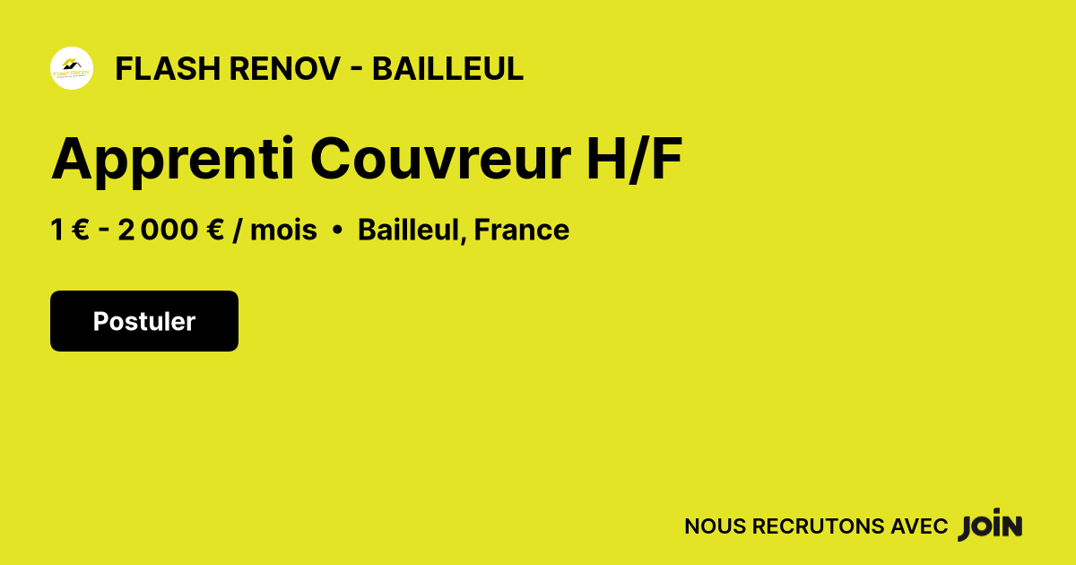 FLASH RENOV - BAILLEUL logo