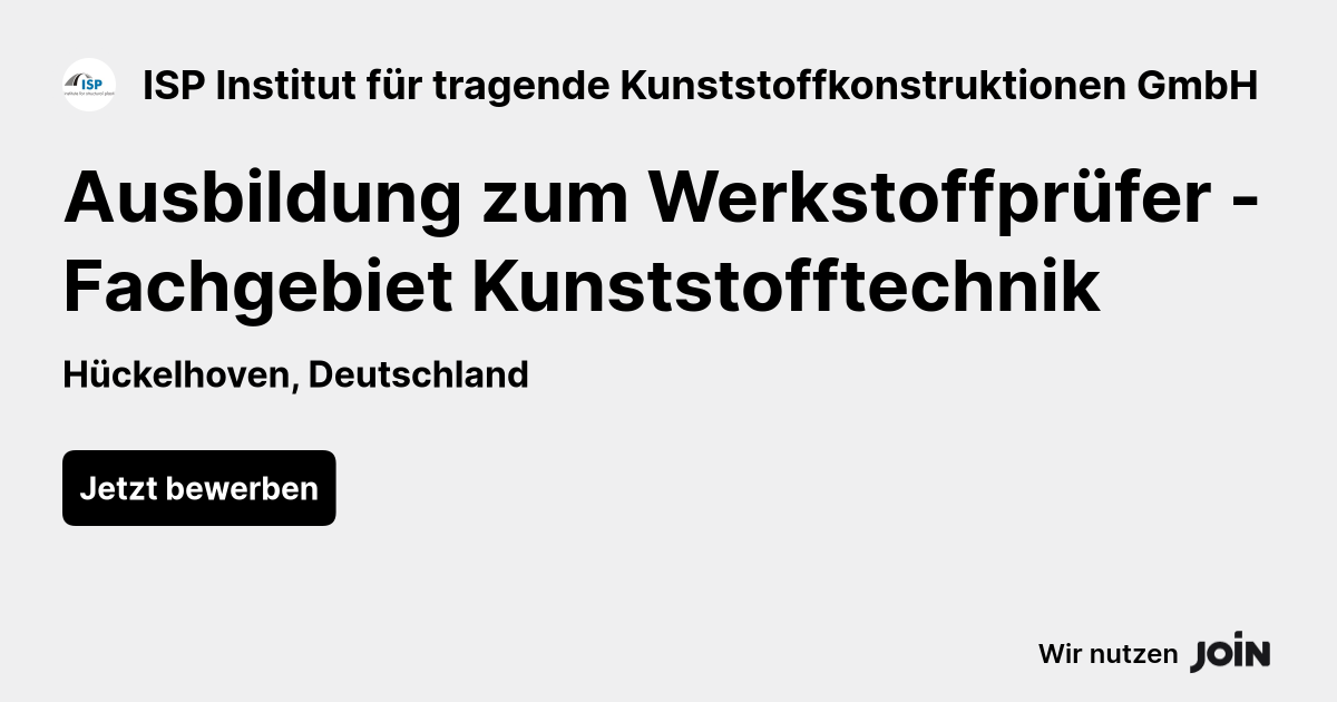 ISP Institut für tragende Kunststoffkonstruktionen GmbH logo