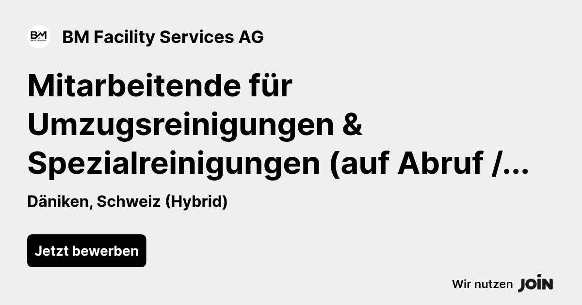 BM Facility Services AG logo