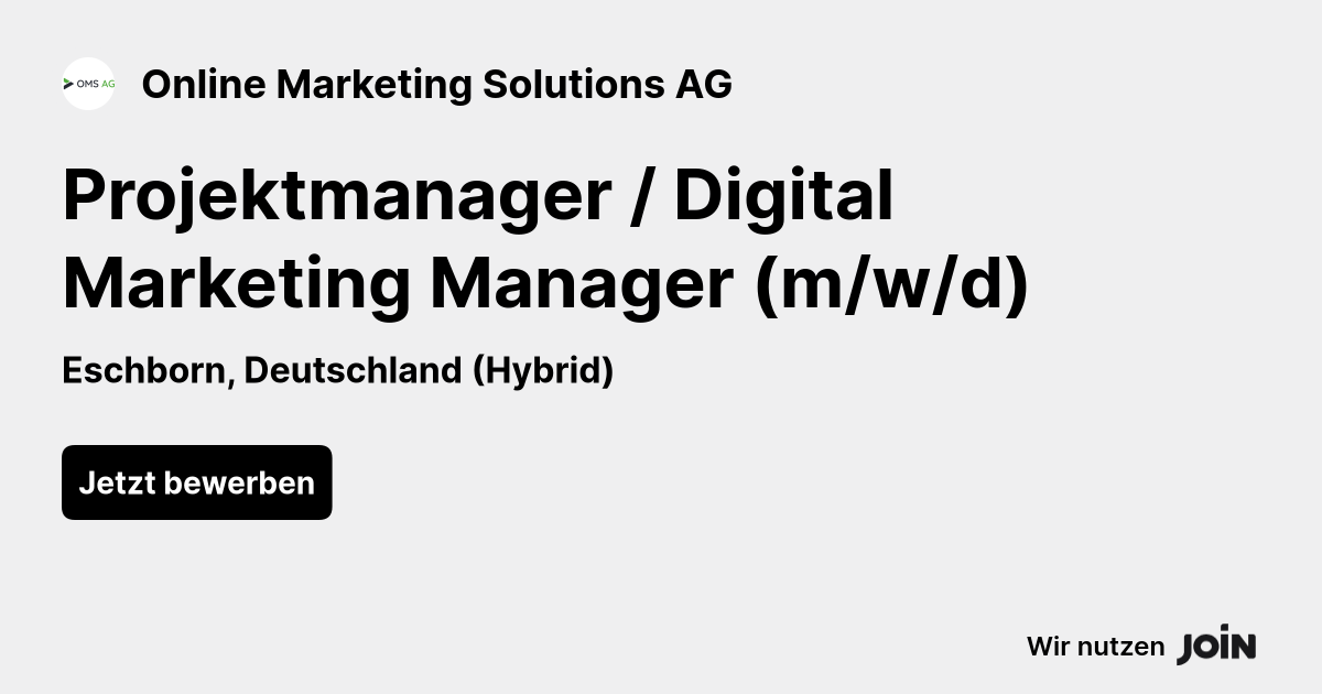 Online Marketing Solutions AG logo