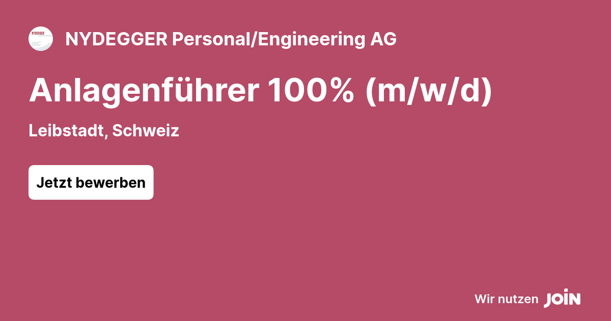 NYDEGGER Personal/Engineering AG logo