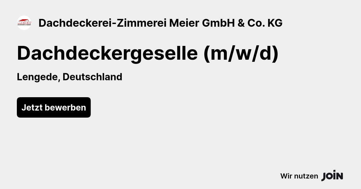 Dachdeckerei-Zimmerei Meier GmbH & Co. KG logo