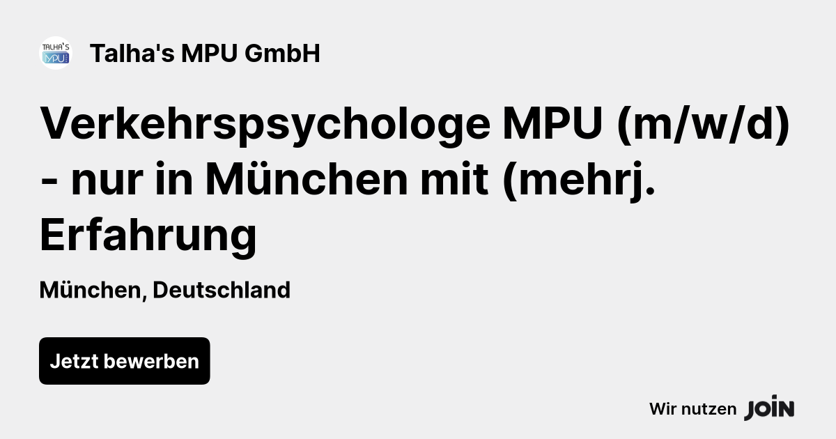 Talha's MPU GmbH logo