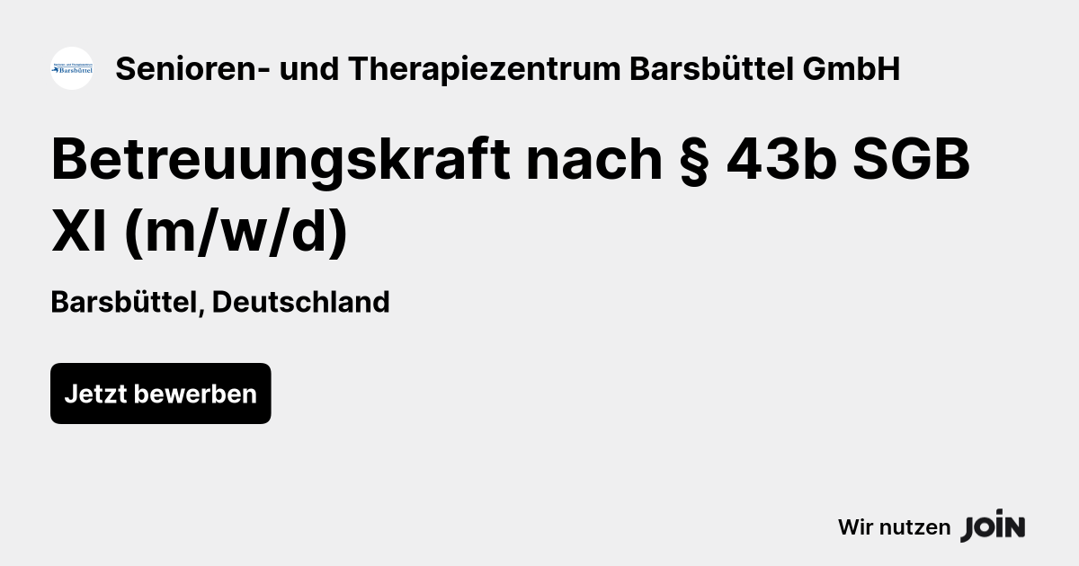 Senioren- und Therapiezentrum Barsbüttel GmbH logo