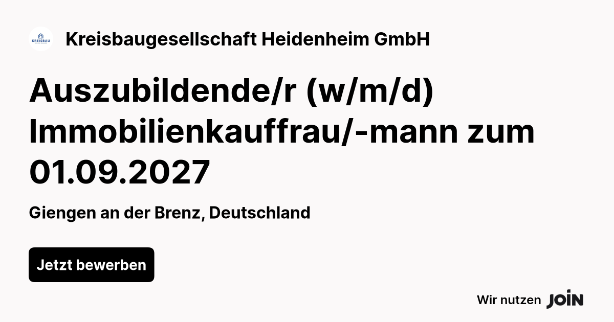 Kreisbaugesellschaft Heidenheim GmbH logo