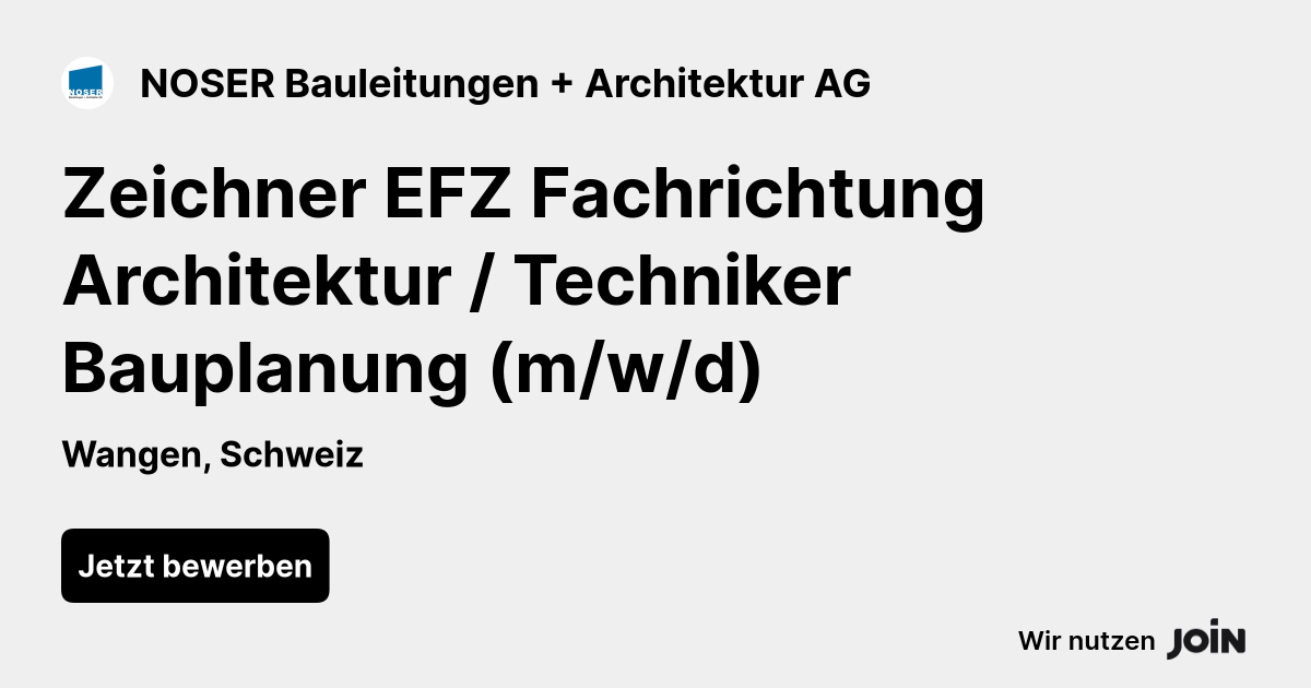NOSER Bauleitungen + Architektur AG logo