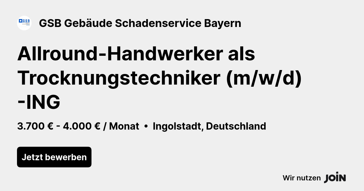 GSB Gebäude Schadenservice Bayern logo