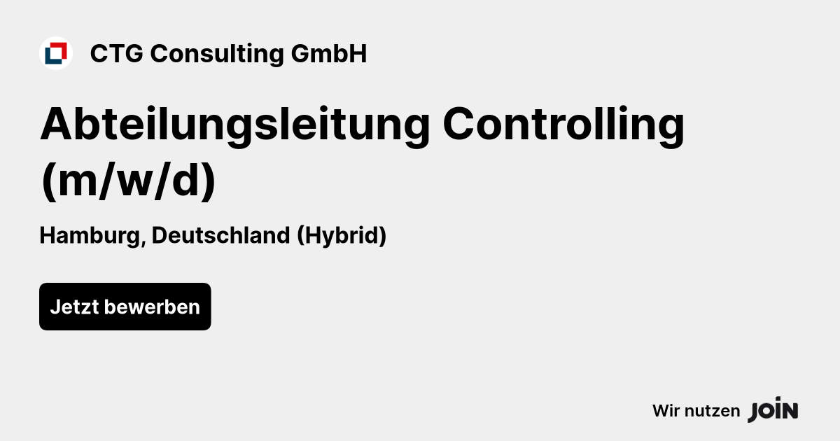 CTG Consulting GmbH logo